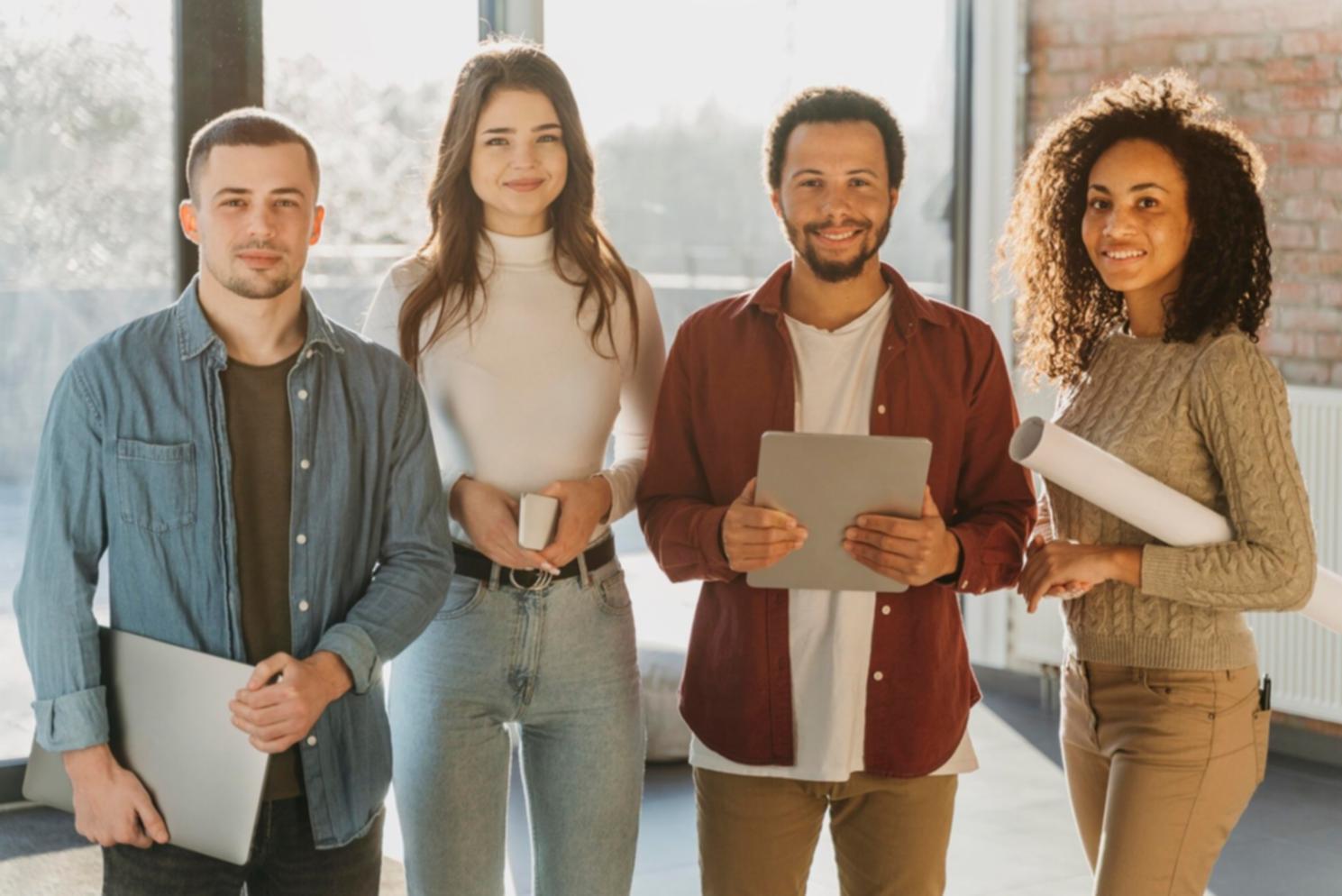 Výuková místnost pro kurzy finanční komunikace